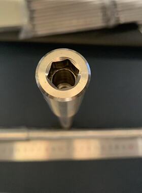 订做 摩托车内六角axle钛合金轴 M8x32 头20x55 杆子15x185 Gr5