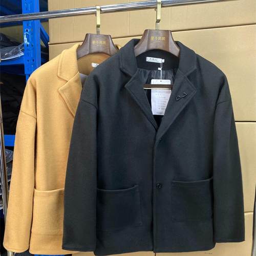 白菜价清仓宽松外套西装领秋冬季