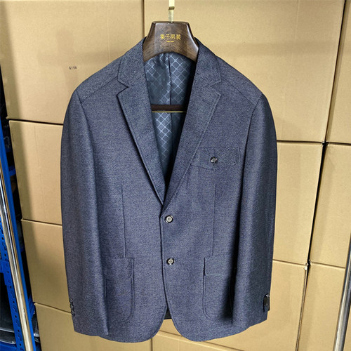 爆亏清仓灰色修身高品质单西