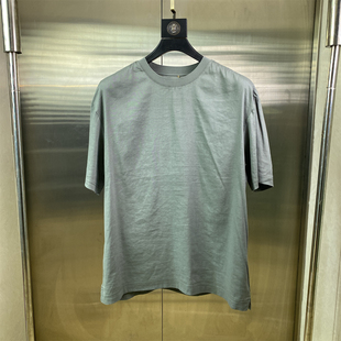 新款 专柜50码 2026夏季 T恤男士 宽松圆领百搭上衣J75 潮流短袖