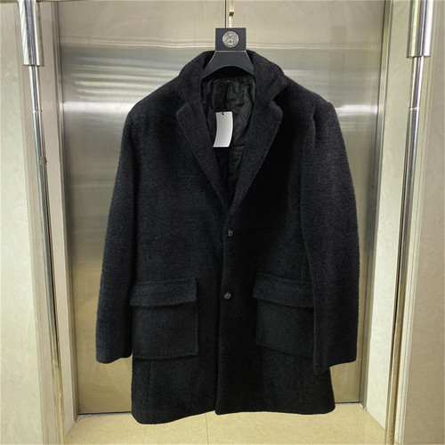 就一件孤品男装雪尼尔免烫大衣