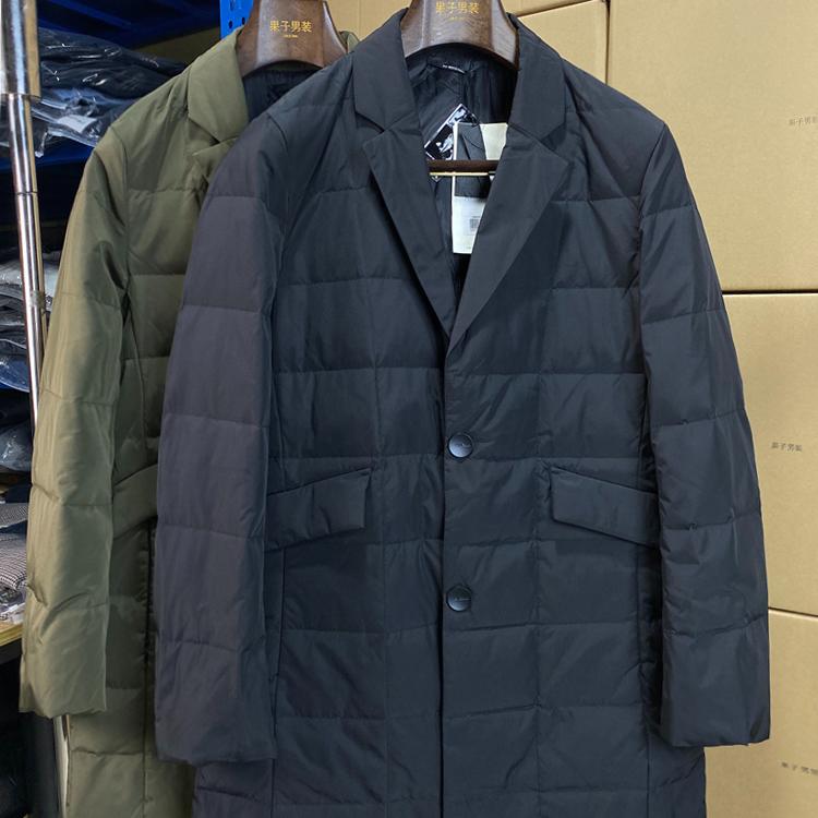 专柜品牌日常中长款保暖羽绒服