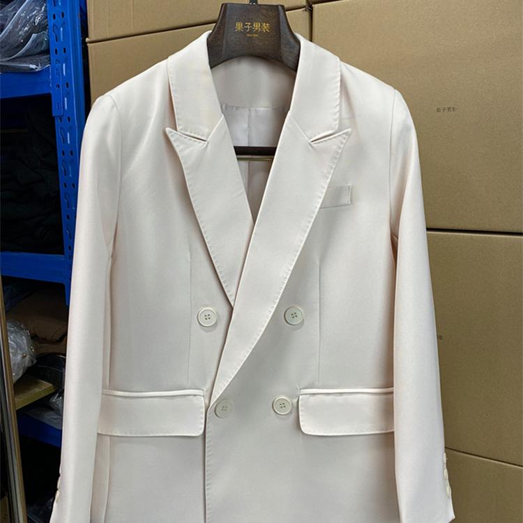 尾货杭州品牌春秋女士正装西服