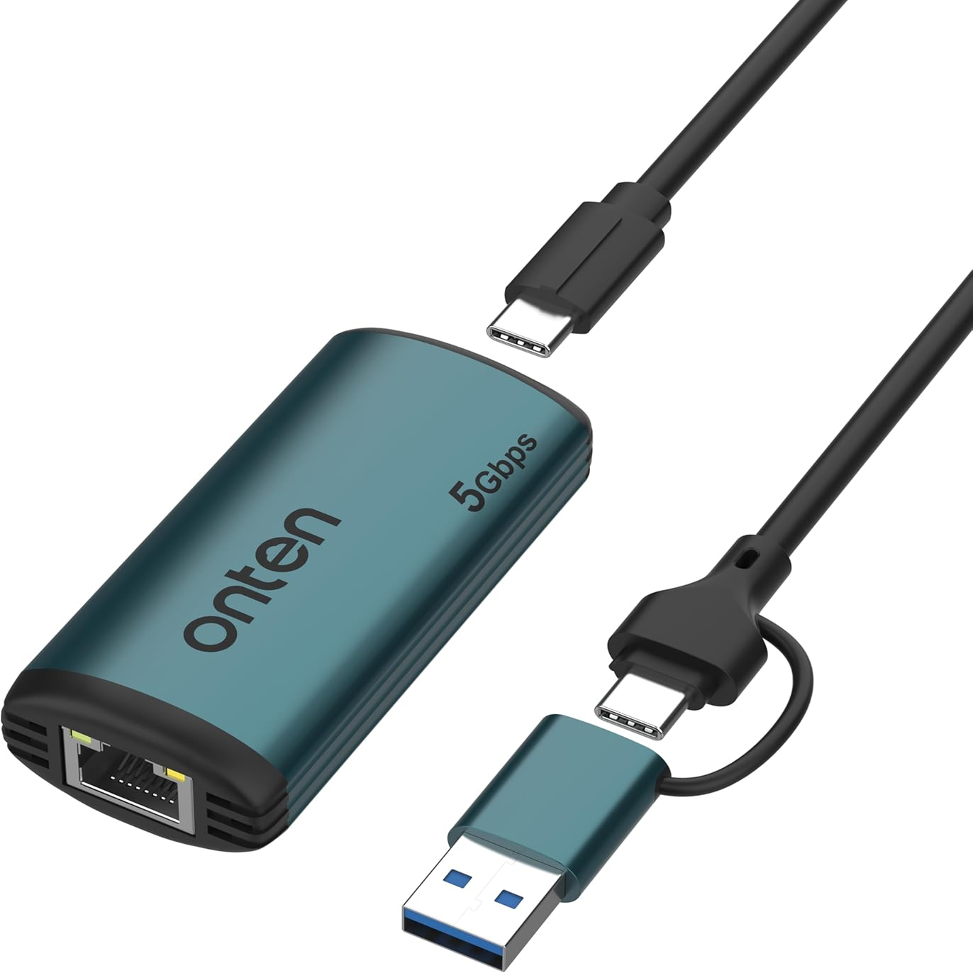 USB-C/USB-A转5G以太网适配器