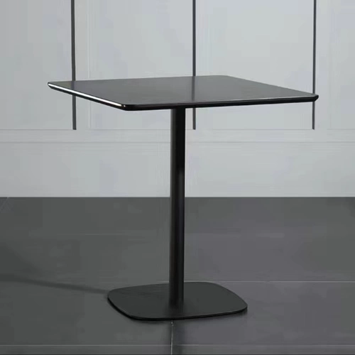 Скандинавский повседневный маленький квадратный столик из цельного дерева в Интернете, знаменитости, современный простой коммерческий стол для переговоров, кофейня, магазин чая с молоком, комбинация домашнего стола