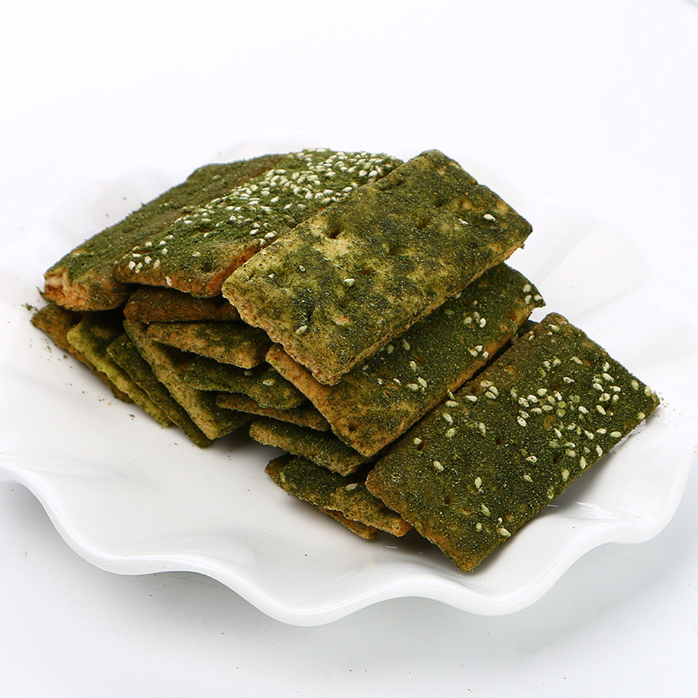 老香斋苔条饼500g上海特产独立小包装传统咸味糕点办公室零食小吃