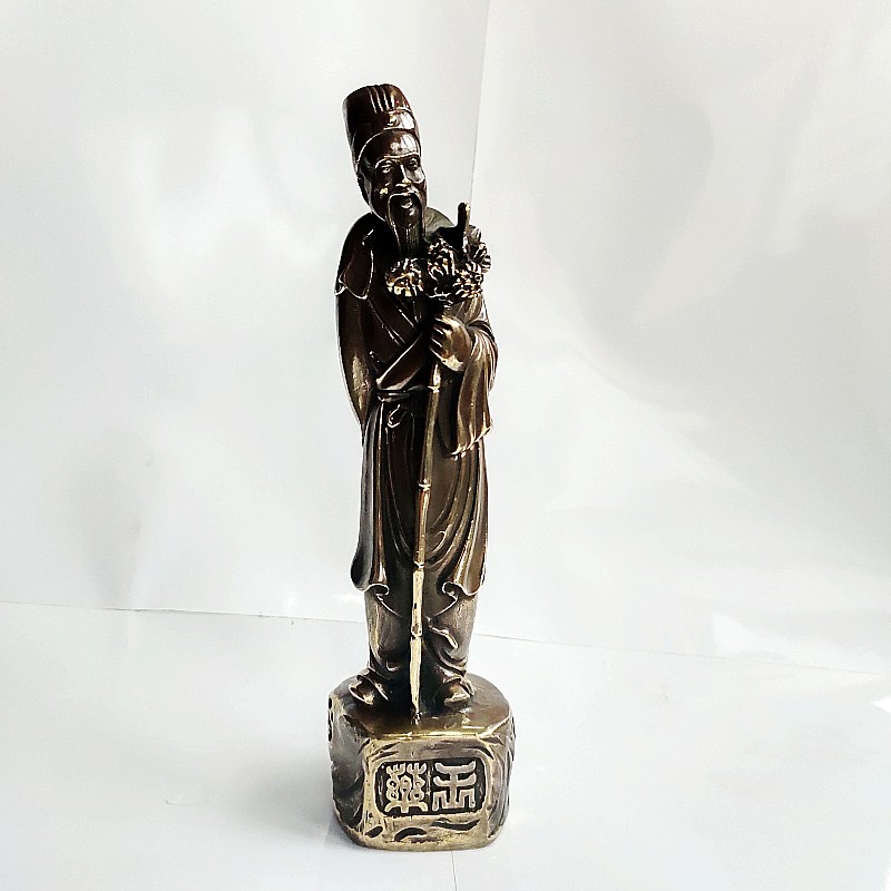 纯铜摆件孙真人中医工艺品包邮