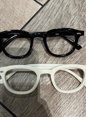 儿童2-8岁眼镜框男女孩无镜片黑色框造型拍照米色框文艺框框眼镜