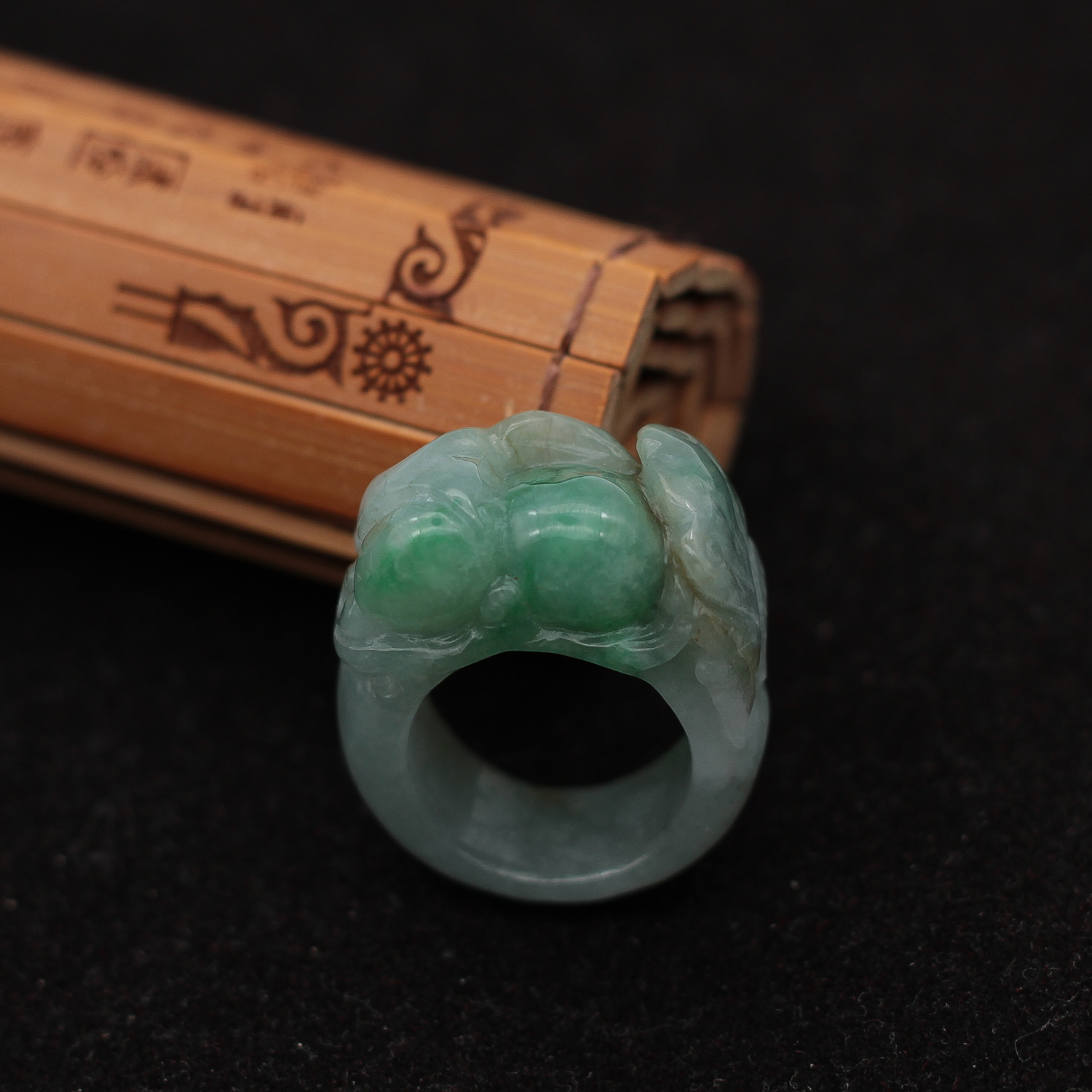 冰糯种葫芦蝴蝶花开富贵玉器特价