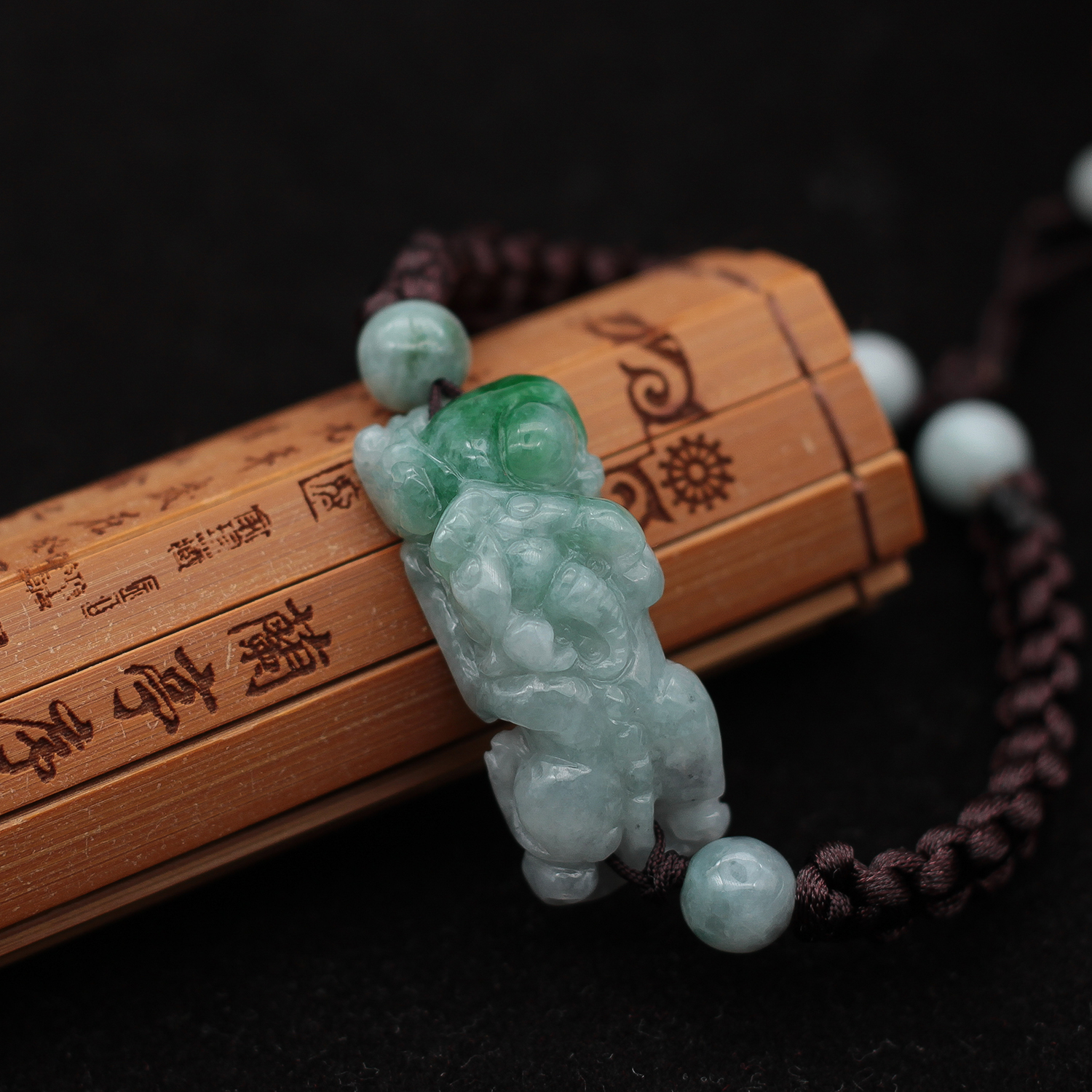 糯种如意元宝招财貔貅手牌包邮