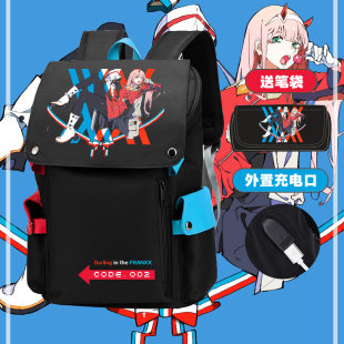 [DARLING in FRANXX анимационные товары для мужчин и женщин модный школьный рюкзак сборная команда]