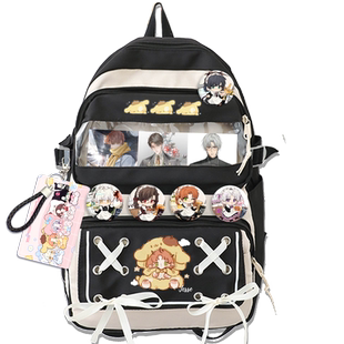 光与夜之恋周边书包萧逸双肩包大容量学生二次元痛包陆沉休闲背包