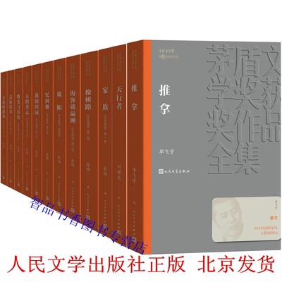 第八届茅盾文学奖(2012年)全套12册平装:你在高原+天行者+推拿 人民文学出版社正版茅盾文学奖获奖作品全集书系现当代文学名著小说