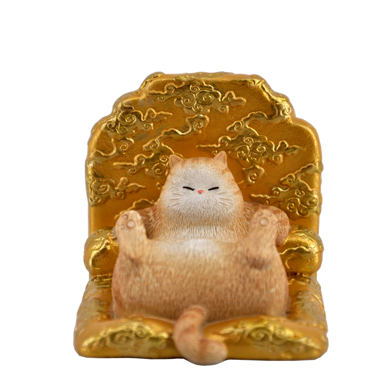 故宫文创猫坐龙椅手机座支架淘宝上新了旗舰博物院官网纪念产品