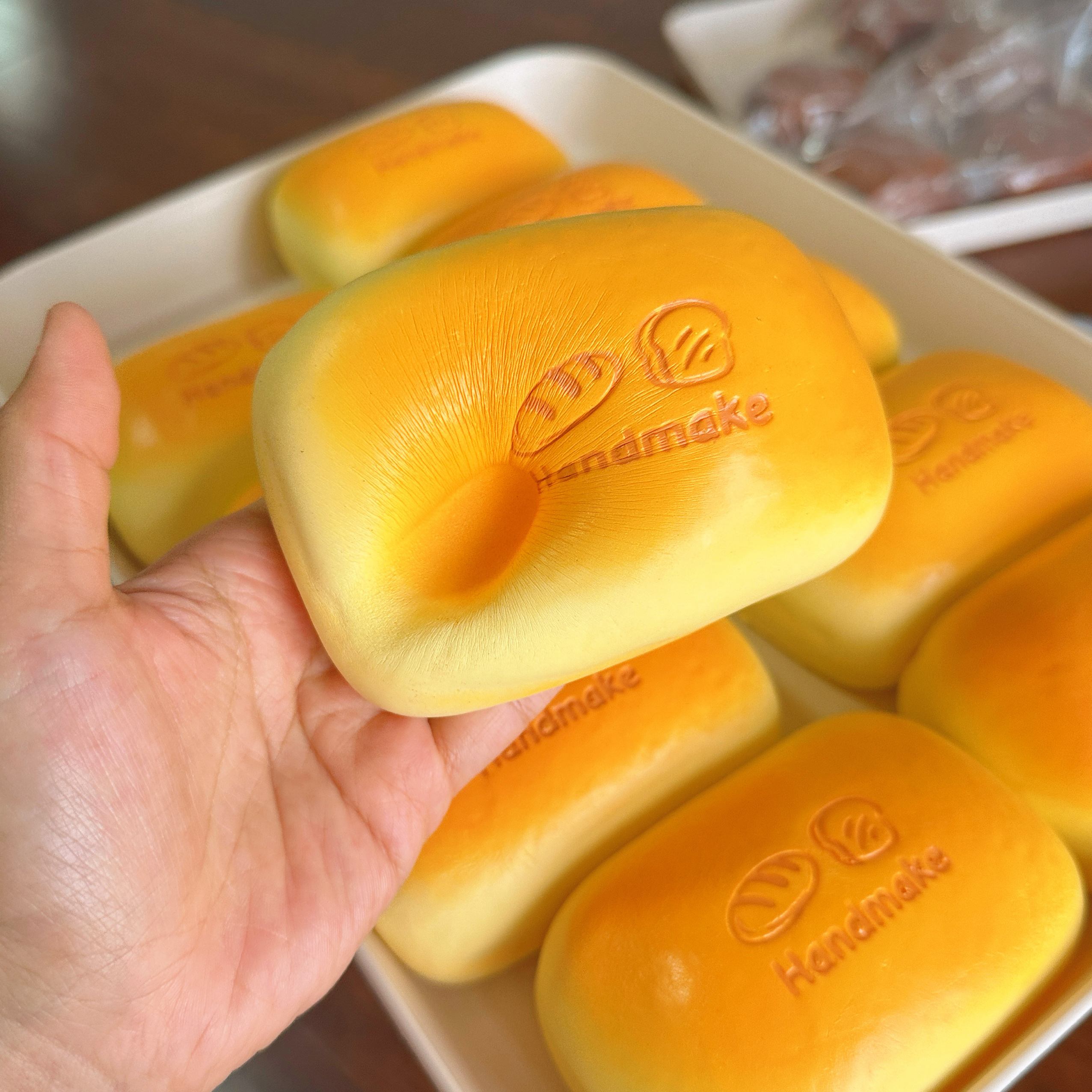 木吉烤面包捏捏乐慢回弹仿真食玩可爱玩具减压新品squishy湿软嫩