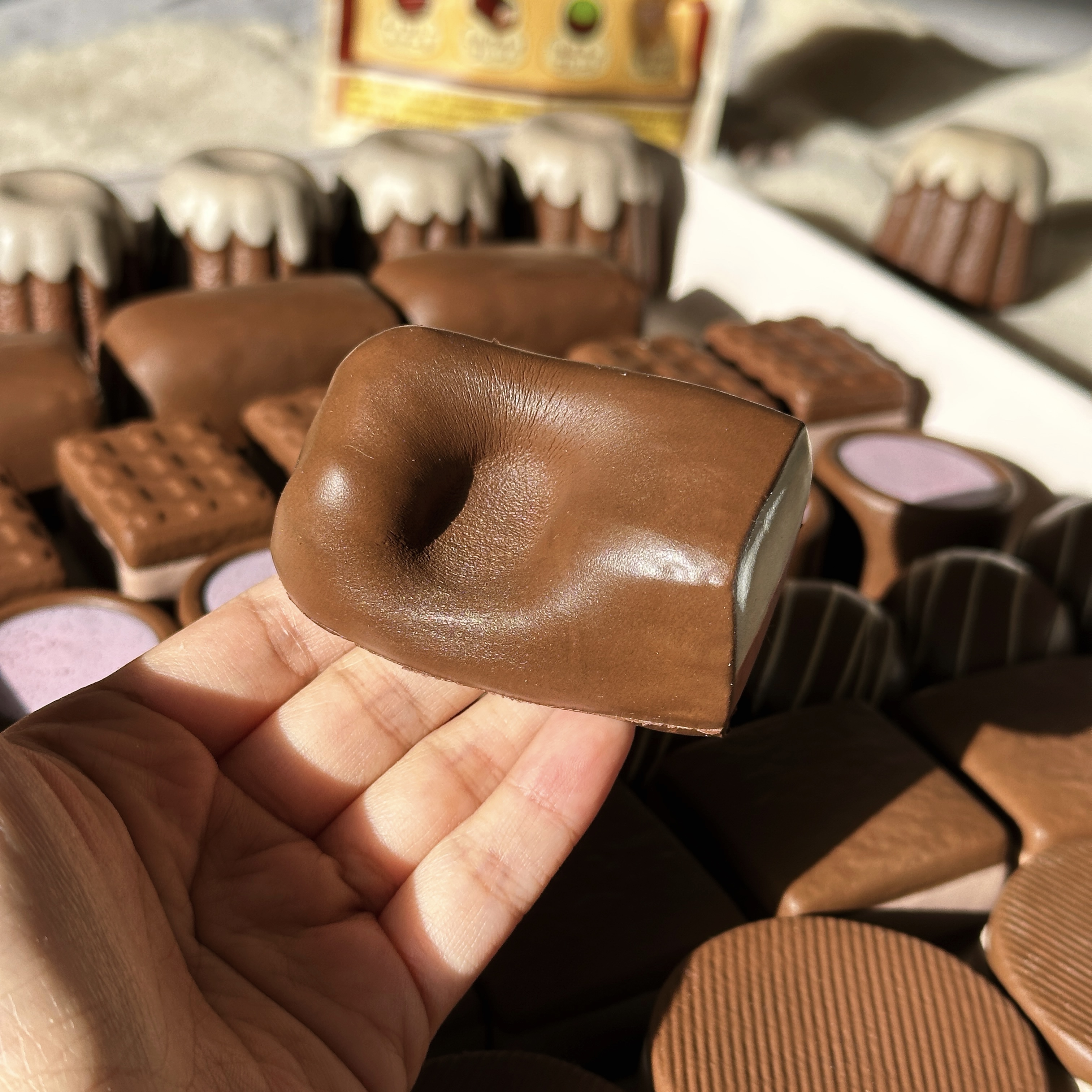 巧克力小鼻嘎木吉慢回弹捏捏乐解压玩具创意礼物盲盒潮玩squishy