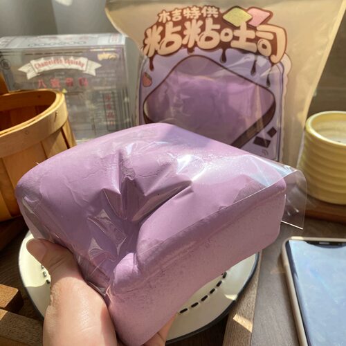 正版CS八宝方糕慢回弹软慢湿软吸手指玩具squishy 捏捏乐仿真面包