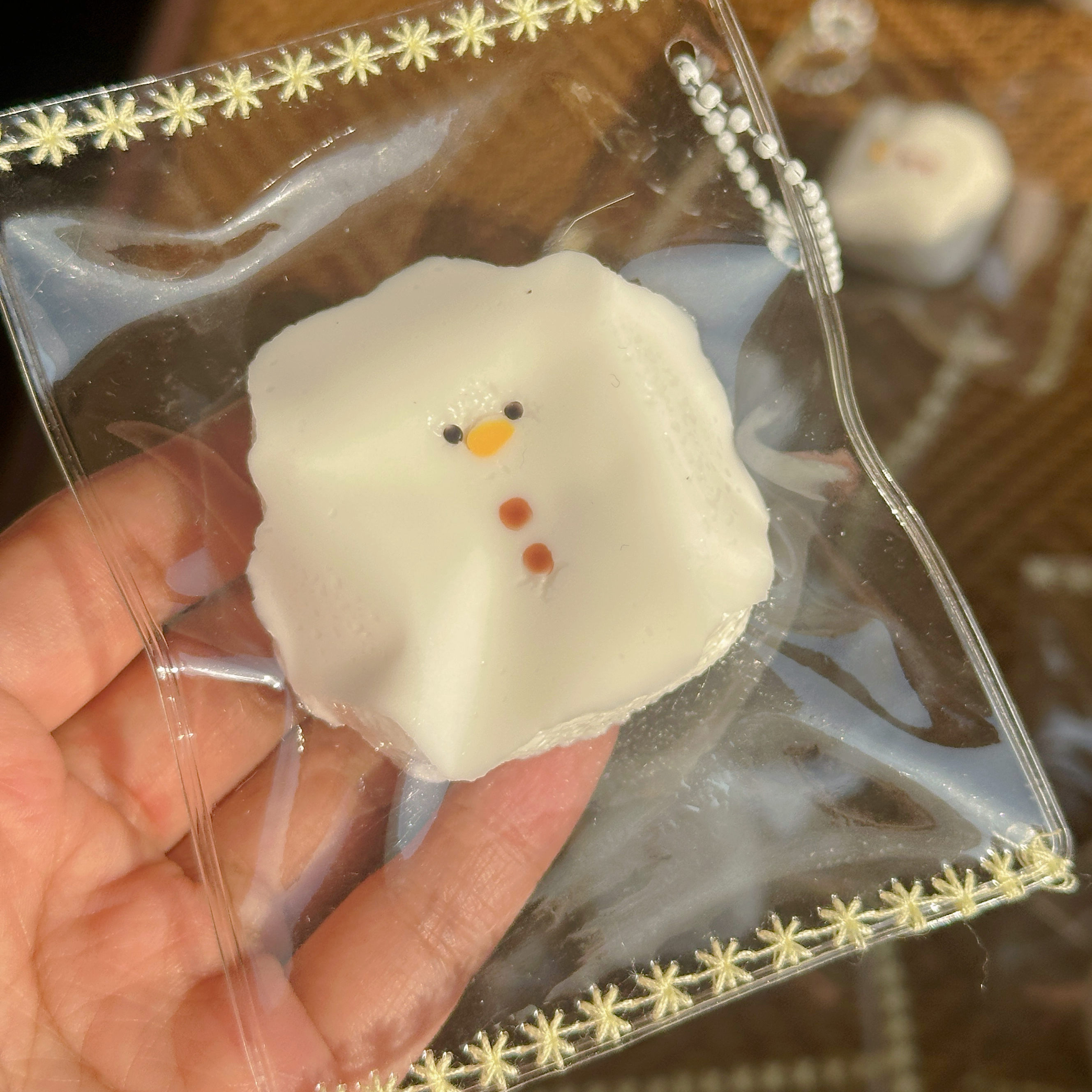 纯捏捏手工硅胶慢回弹玩具礼物食品级解压神器可爱挂件礼物潮玩