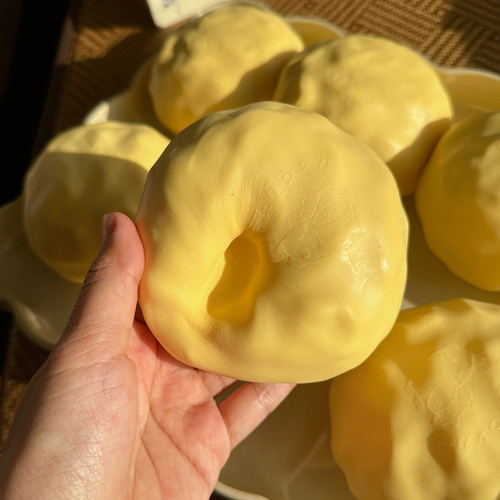 泥软新品木吉噗噗牛乳奶贝慢回弹捏捏解压玩具橡皮泥手感squishy