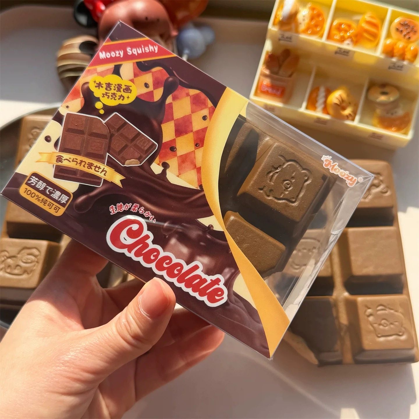 原创新品木吉漫画巧克力卡皮小熊捏捏乐减压慢回弹可爱squishy,玩具/童车/益智/积木/模型,捏捏乐/按按乐,淘宝优惠券,粉丝福利购,淘宝优惠卷