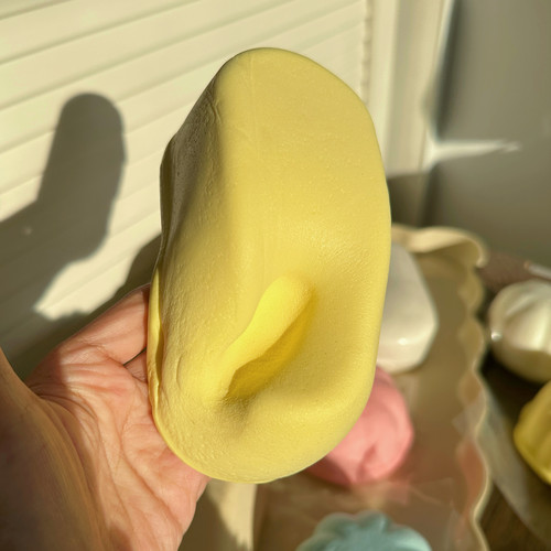 正版慢回弹湿软黏年糕条捏捏乐三福同款粘手肌无力吸手指squishy