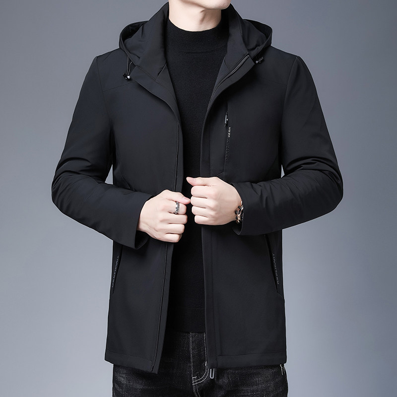M2001钱塘2020-2冬季男士商务羽绒服内胆可脱卸主推精品P300图片