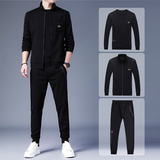 S8911-3钱塘2020-2秋冬三件套运动休闲短袖长裤套装潮牌，男装休闲套装，钱塘207-2