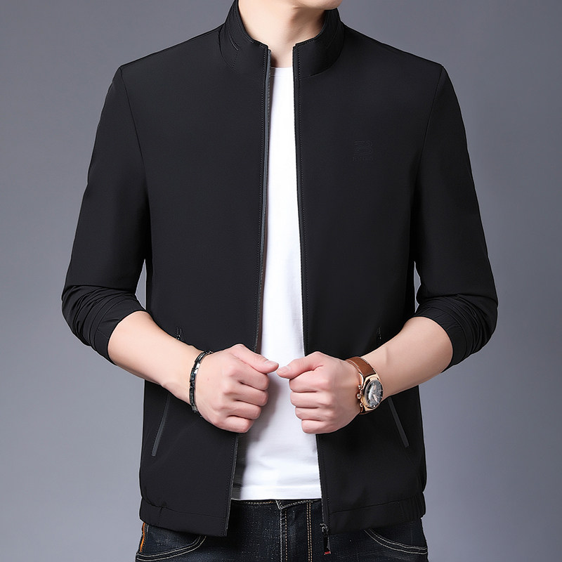 N8773钱塘2020-1秋季男士夹克长期款大货稳定男士外套爸爸装图片
