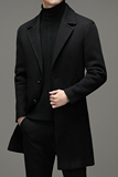 E9074钱塘2020-2秋冬男士外套毛呢大衣羊毛呢子中长款，男装毛呢大衣，钱塘207-2