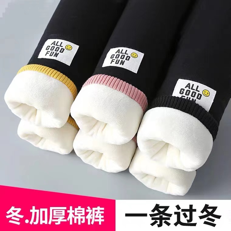 棉裤夹棉加厚裤过冬夹棉保暖