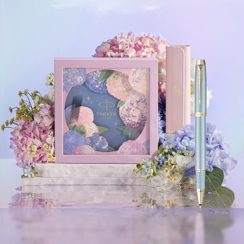 派克自用花艺签字笔礼盒