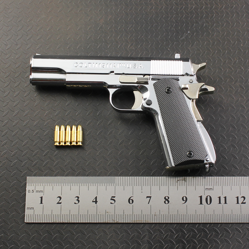 柯尔特M1911金属仿真模型枪1：2.05可拆卸手枪模型子弹不可发射