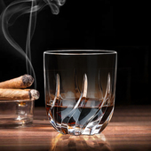 高斯意大利进口水晶杯欧式 轻奢威士忌酒杯烈酒杯透明玻璃杯茶杯