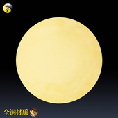 铜镜纯铜 光面镜子挂门八卦镜十二生肖镜结婚用平面镜凸镜菩提镜