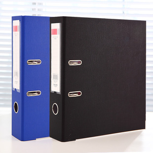 5480快劳夹纸质A4活页文件夹2孔资料册经济型收纳整理夹 得力5481