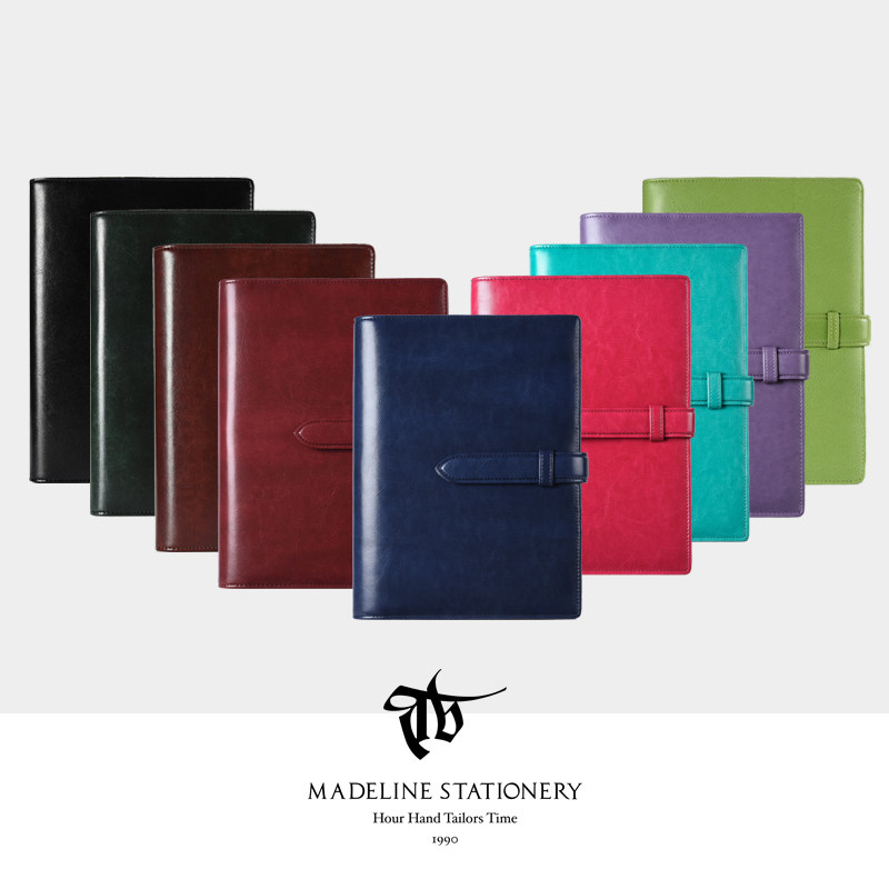 活页a5仿皮分类标签商务记事本