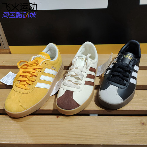 阿迪达斯VL COURT男女德训鞋低帮休闲运动板鞋JI0495 JQ2471