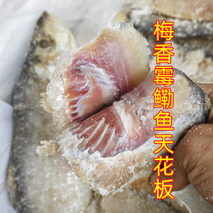 野生白磷鱼特产山东老式三刨白磷鱼梅香咸鱼霉鳓鱼海鱼干货海鲜
