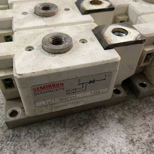 SKET400/14E，400A1400V可控硅，单硅，赛米