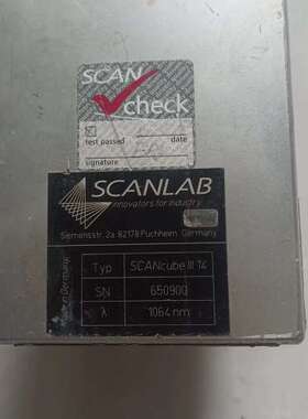 德国进口SCANLAB振镜，SCANcube III 14