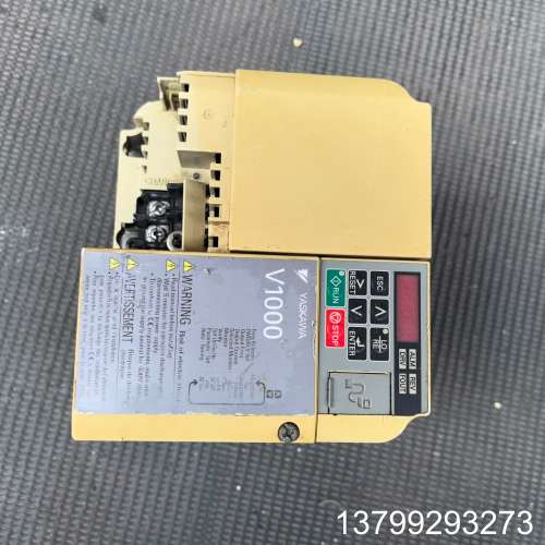 安川变频器，3.7kw220v 输入输出，拆机好件，实物拍摄