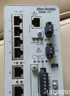 AB 罗克韦尔1783-BMS06TL交换机，1783-BM