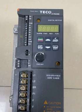 S310-2P5-H1BCD 东元台安二手拆机变频器0.4千