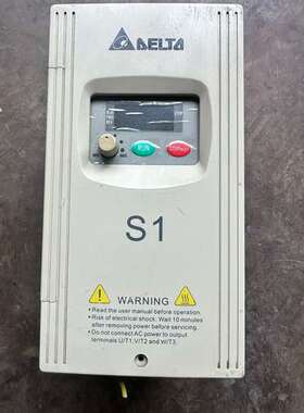 台达S1变频器1.5KW220V，VFD015S21A成色漂