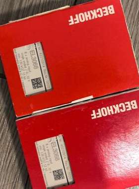 倍福 EL3068 全新原装正品 红色包装 8路模拟输入 0