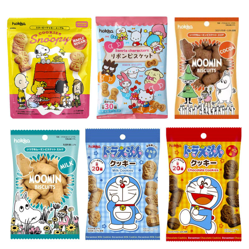 日本进口北陆制果哆啦A梦三丽鸥蝴蝶结造型饼干巧克力儿童零食,零食/坚果/特产,巧克力制品,淘宝优惠券,粉丝福利购,淘宝优惠卷