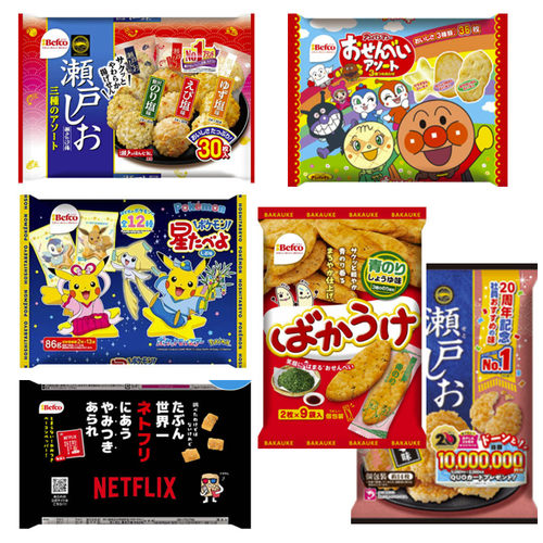 栗山米果befco濑户米饼仙贝