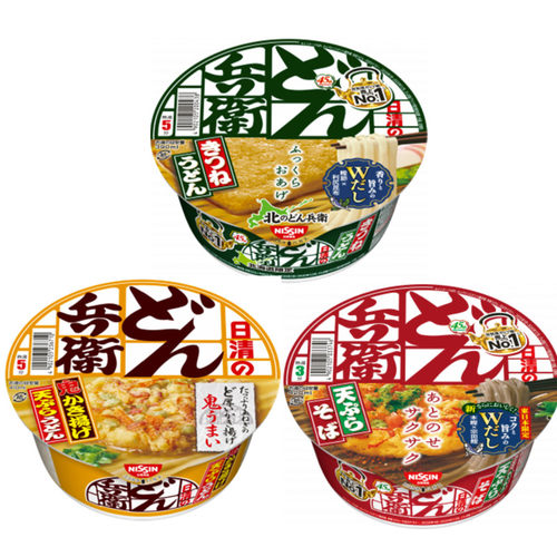 日清兵卫葱味素鸡速食1碗乌冬面