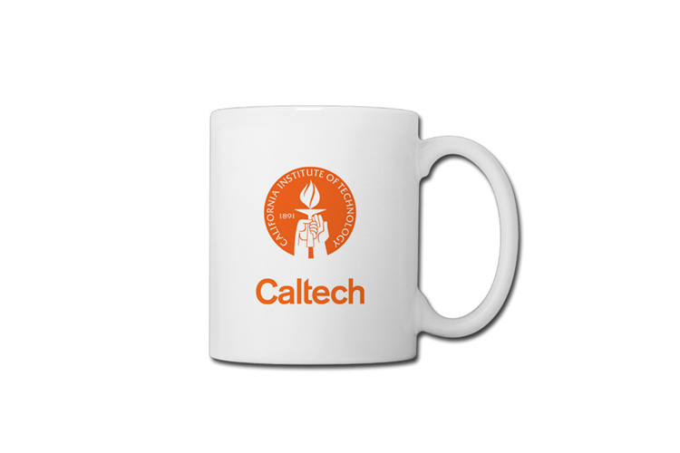 caltech杯子加州马克杯水杯陶瓷