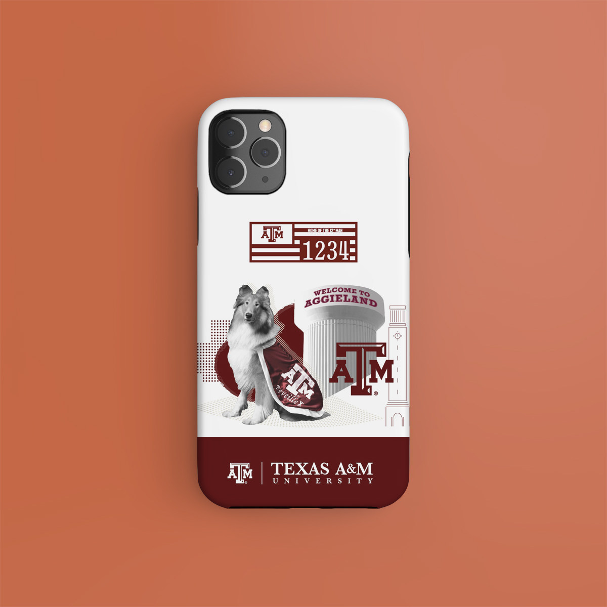 TAMU德州农工大学手机壳苹果